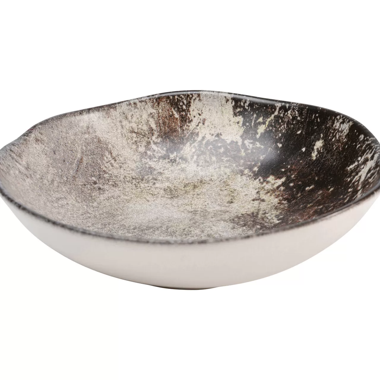 Assiette Creuse Savannah Marron/Gris O20*KARE Design New