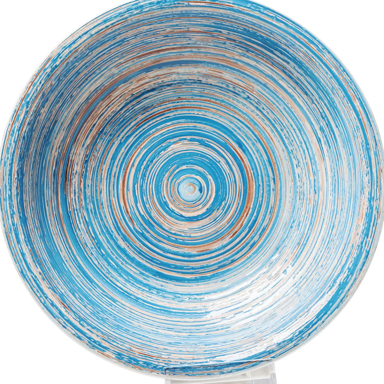 Assiette Creuse Swirl Bleu O21Cm*KARE Design Best