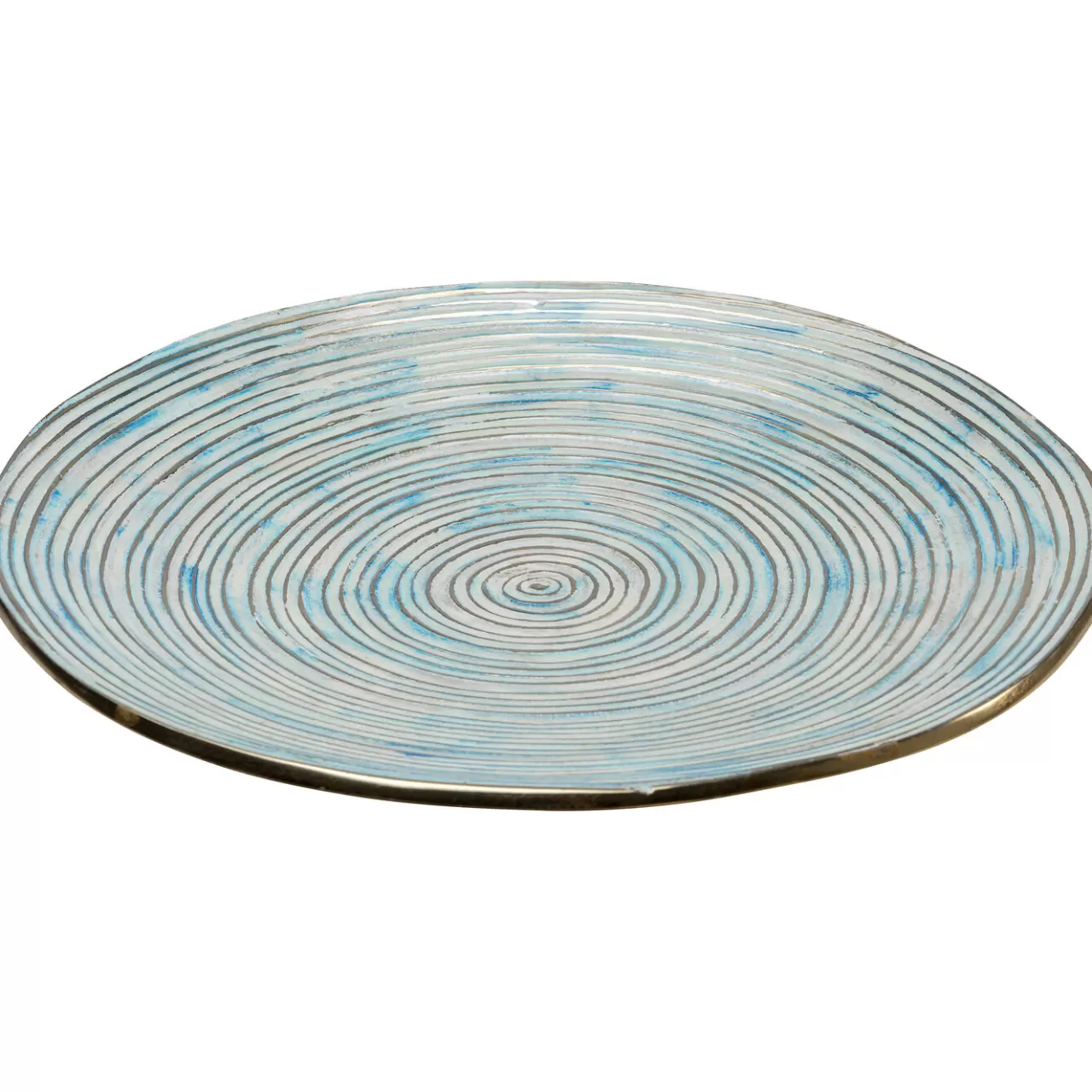 Assiette Décorative Melia Bleu Clair O37Cm*KARE Design Fashion