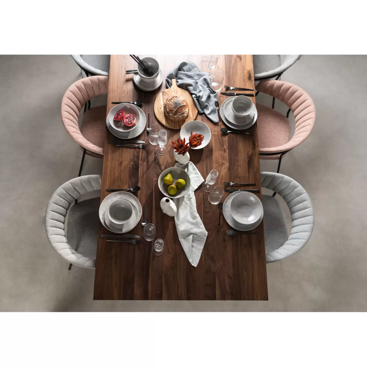 Assiette Organic Gris O26Cm*KARE Design Discount