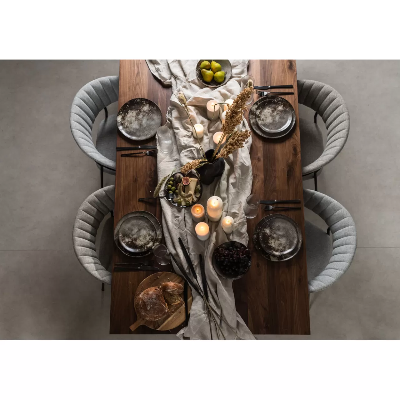 Assiette Savannah Marron/Gris O20*KARE Design Best Sale