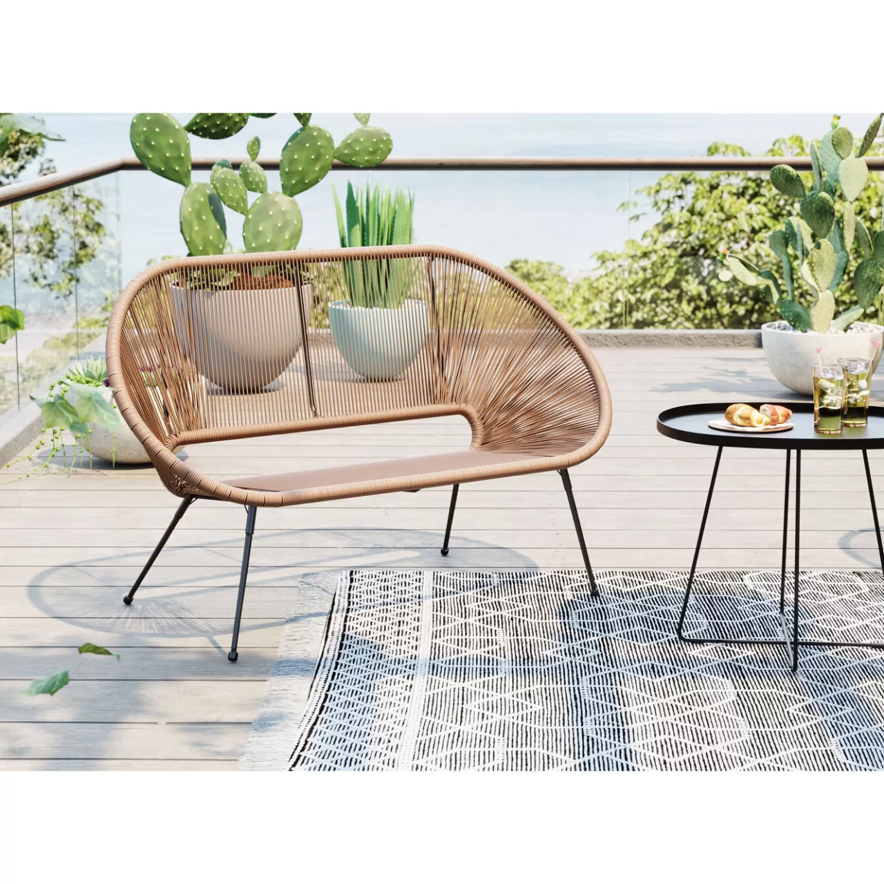 Banquette Acapulco Nature*KARE Design Online