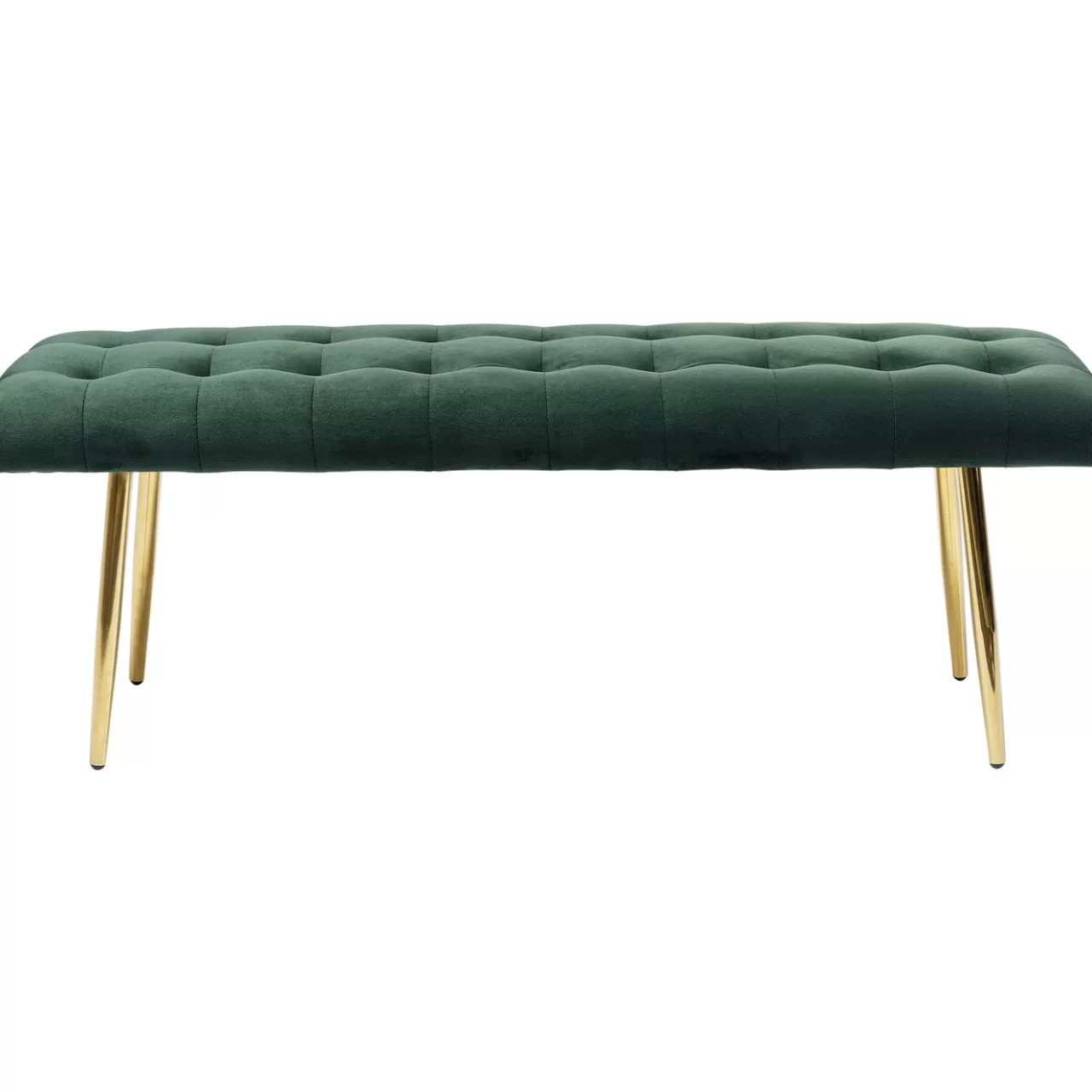 Banquette Dallas Velours Vert 110Cm*KARE Design Clearance