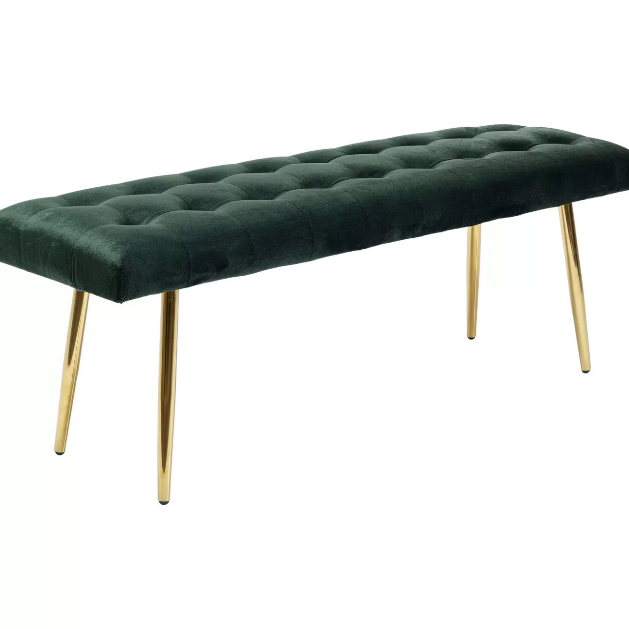 Banquette Dallas Velours Vert 110Cm*KARE Design Clearance