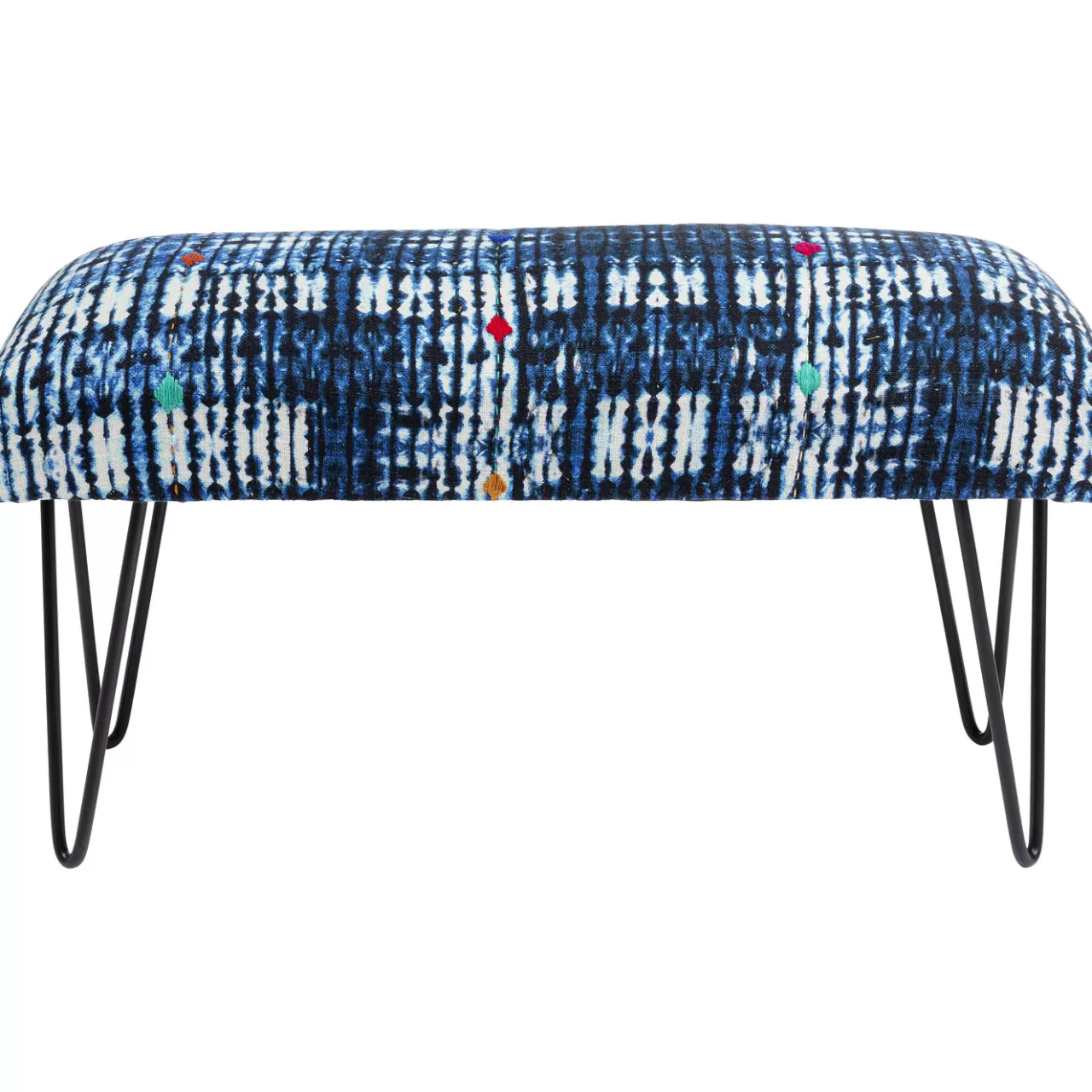 Banquette Desna Patchwork Bleu 80Cm*KARE Design Discount