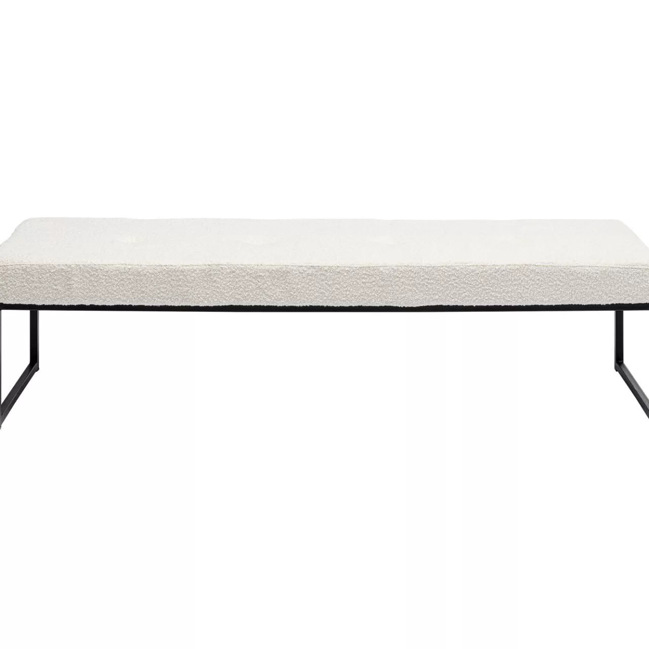 Banquette Smart Boucle Creme Noir 150Cm*KARE Design Shop