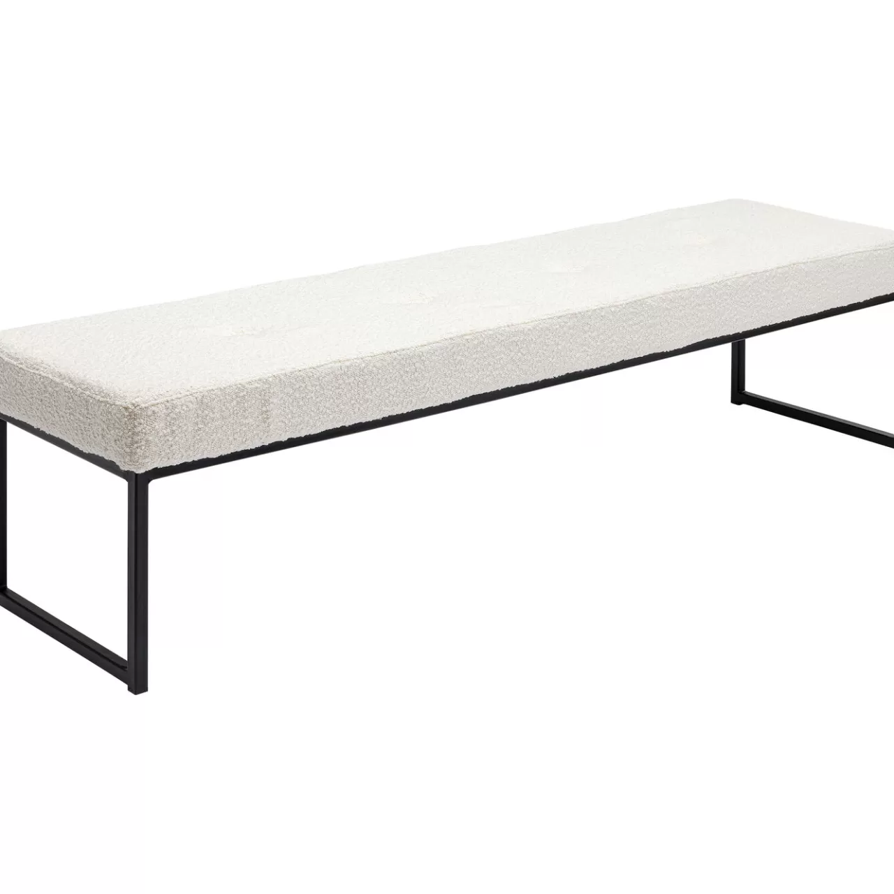 Banquette Smart Boucle Creme Noir 150Cm*KARE Design Shop