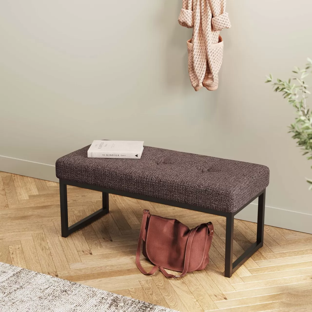 Banquette Smart Dolce Marron 90X40Cm*KARE Design Hot