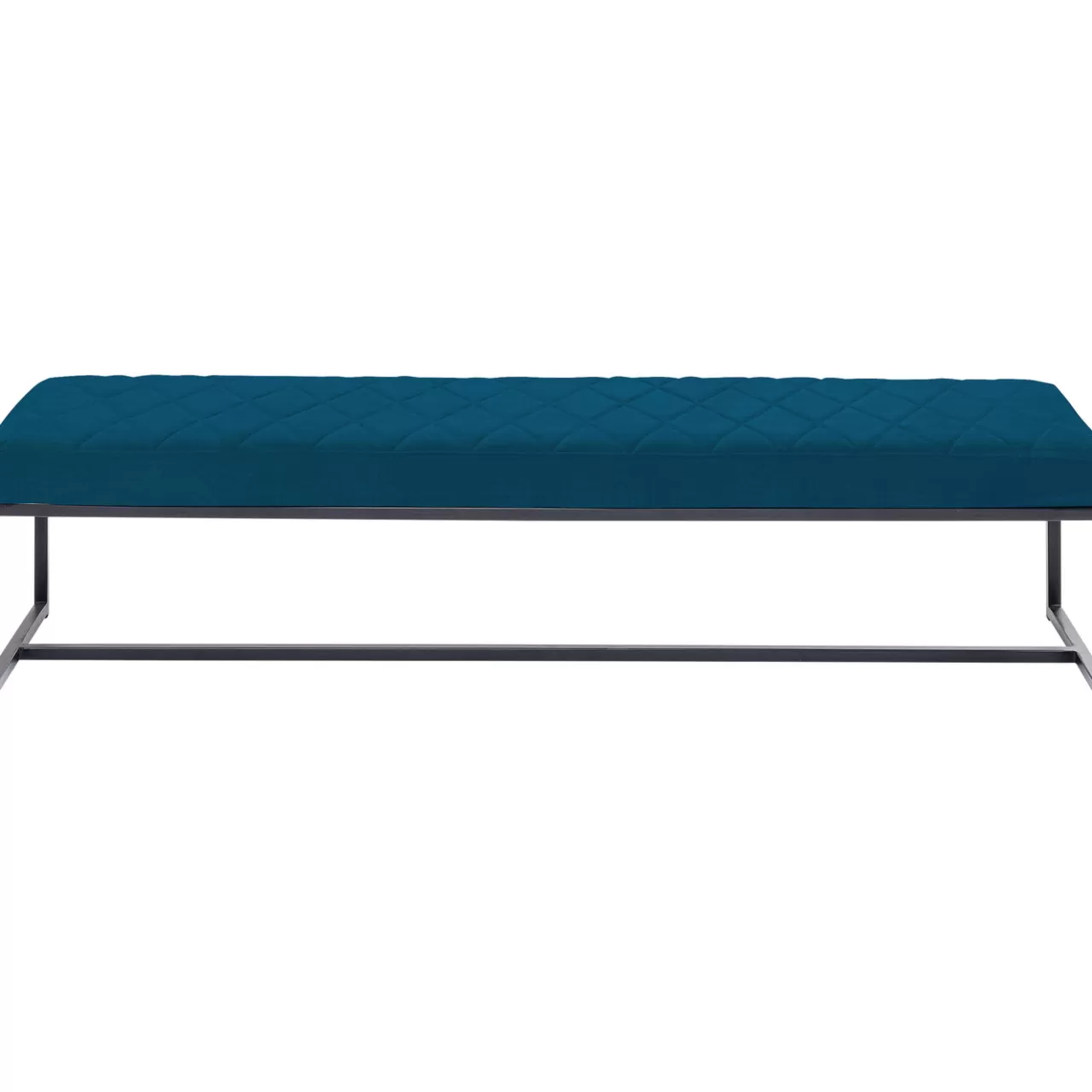 Banquette Smart Velours Petrole Noir 150Cm*KARE Design Shop