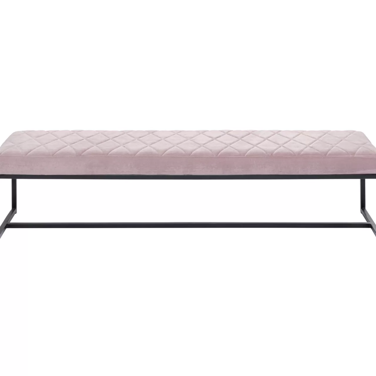 Banquette Smart Velours Rose Noir 150Cm*KARE Design Best