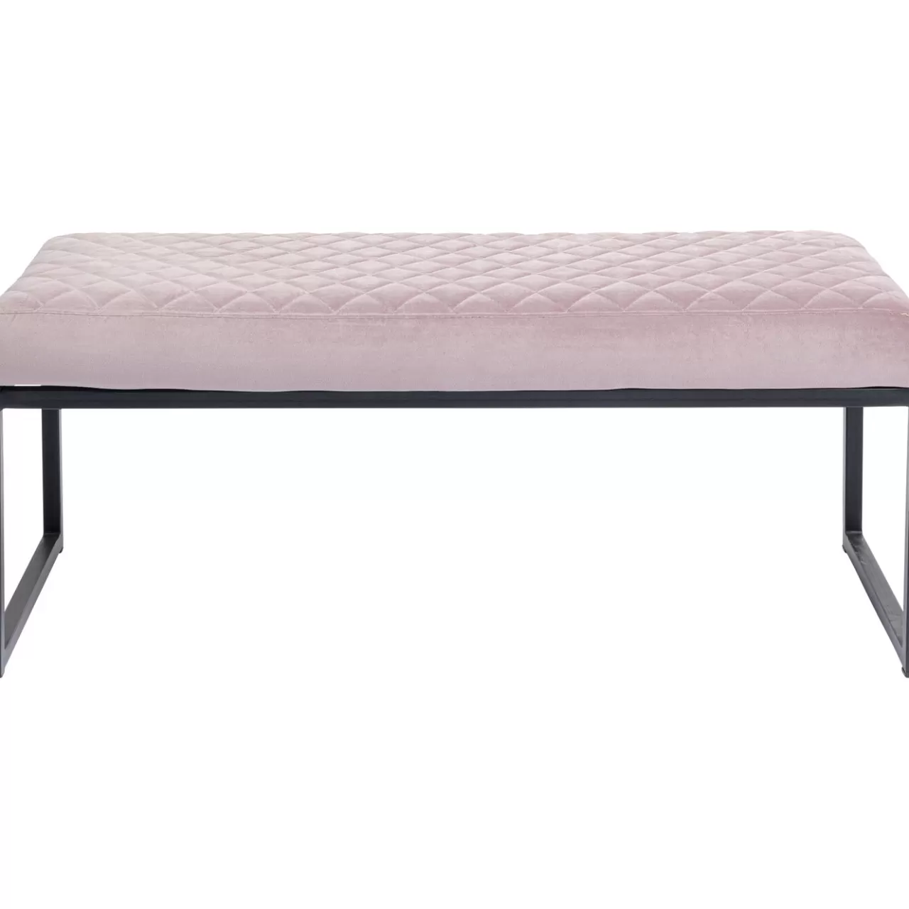 Banquette Smart Velours Rose Noir 90Cm*KARE Design Best