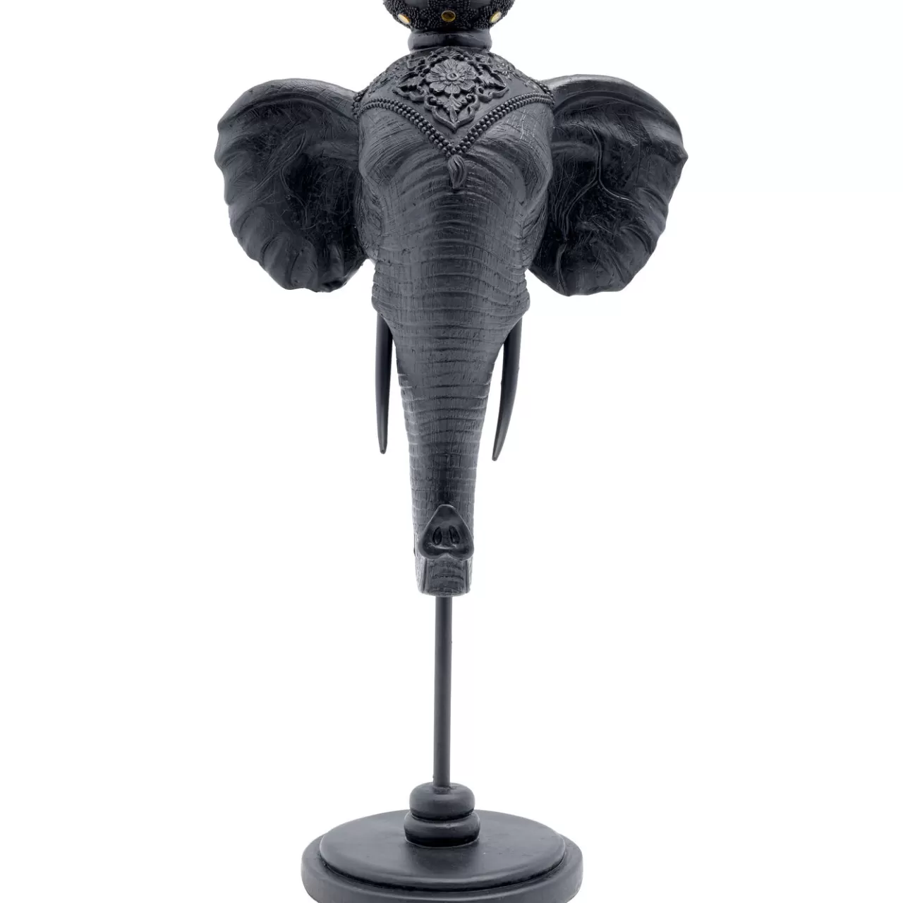 Bougeoir Elephant Head Noir 49Cm*KARE Design Online