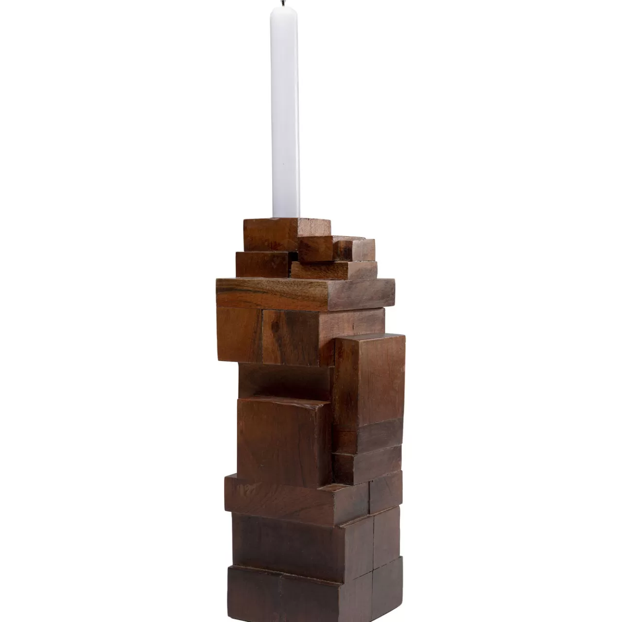 Bougeoir Wood Tetris 31Cm*KARE Design Outlet