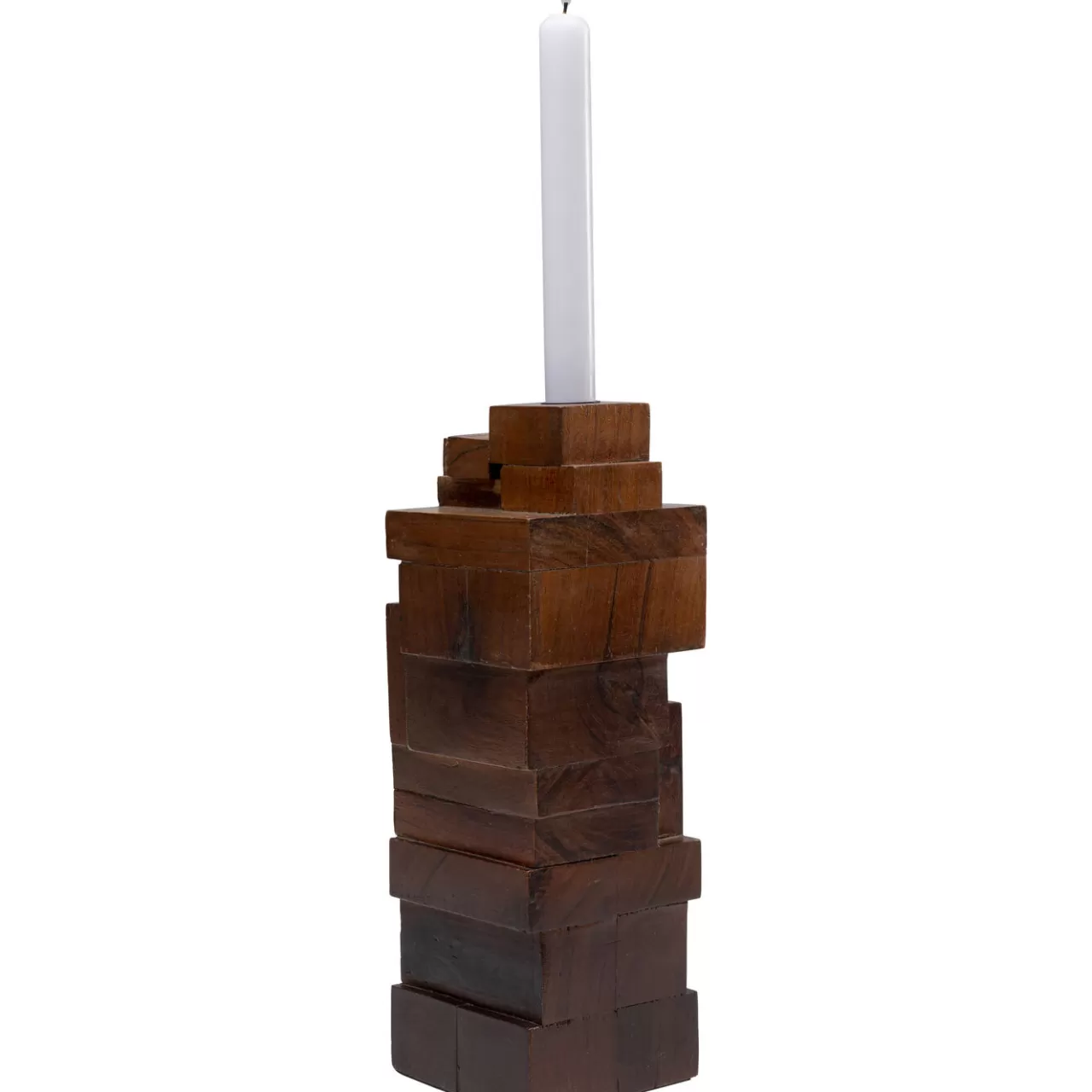 Bougeoir Wood Tetris 31Cm*KARE Design Outlet