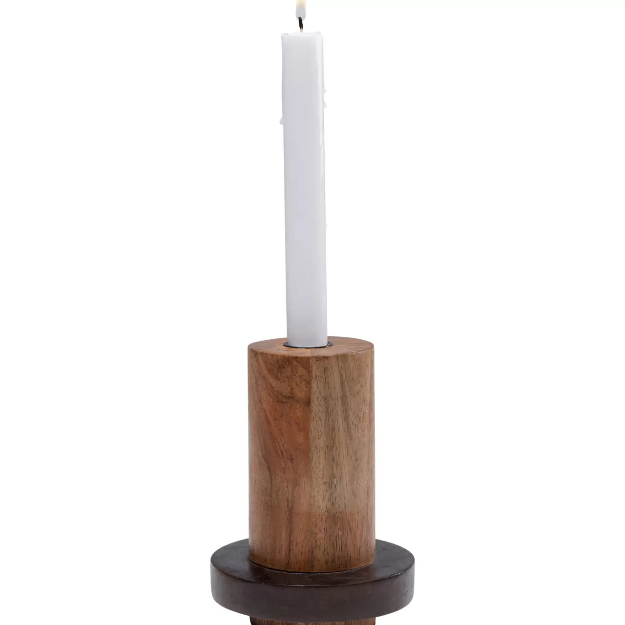 Bougeoir Wood Zylinder 15Cm*KARE Design Online