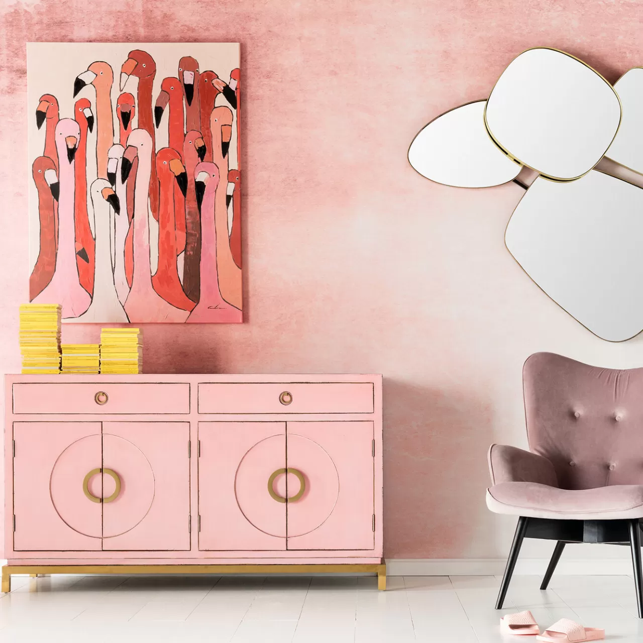 Buffet Disk Pink*KARE Design Online