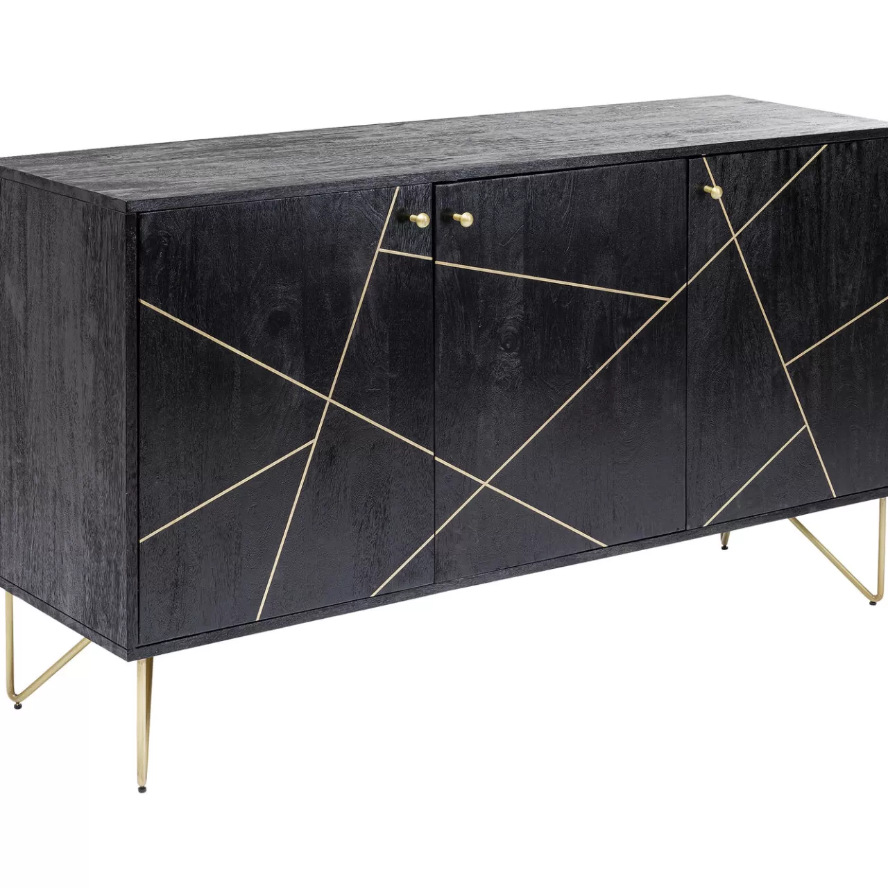 Buffet Gold Vein 3-Portes 145X82*KARE Design Flash Sale