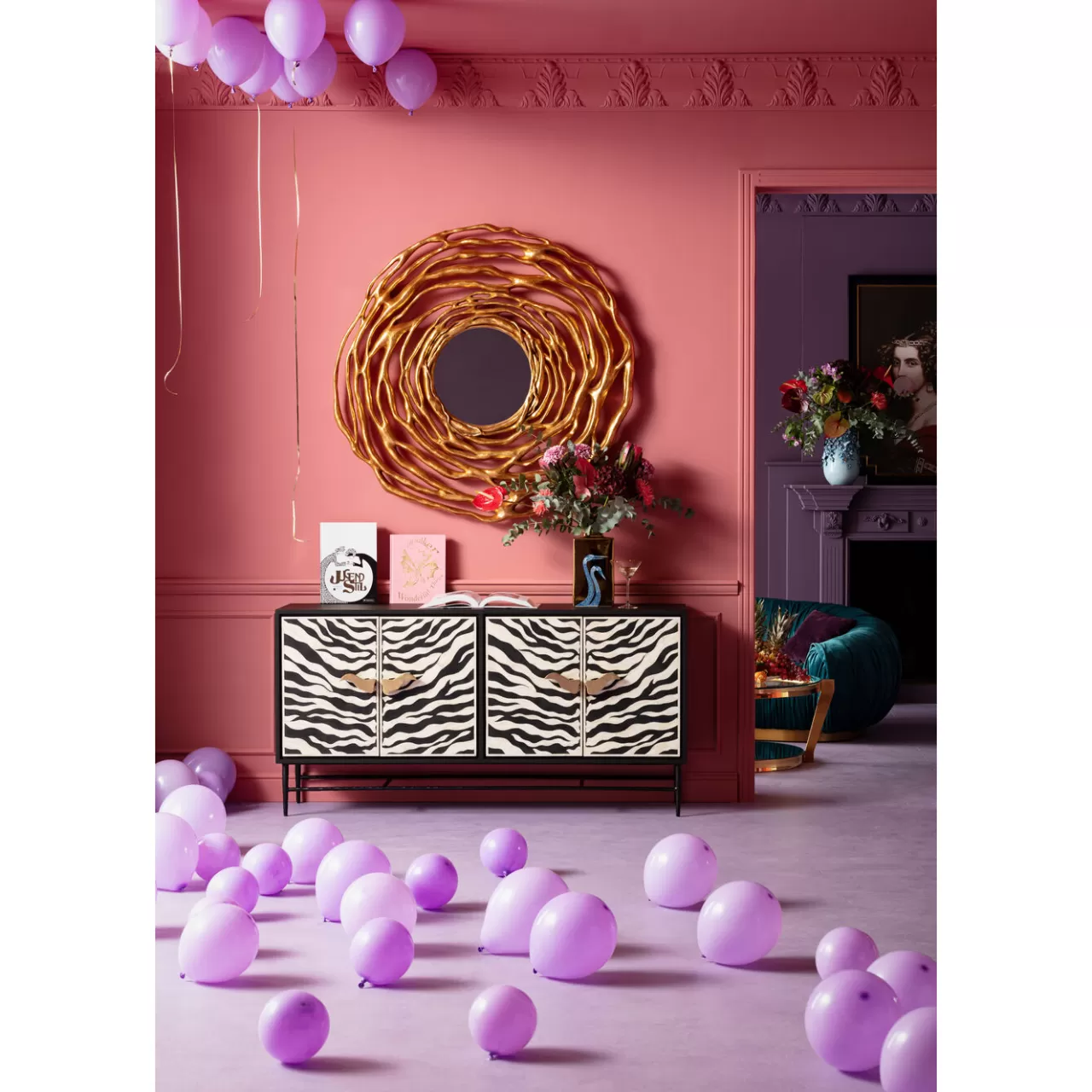 Buffet Zebra 160X80Cm*KARE Design Store