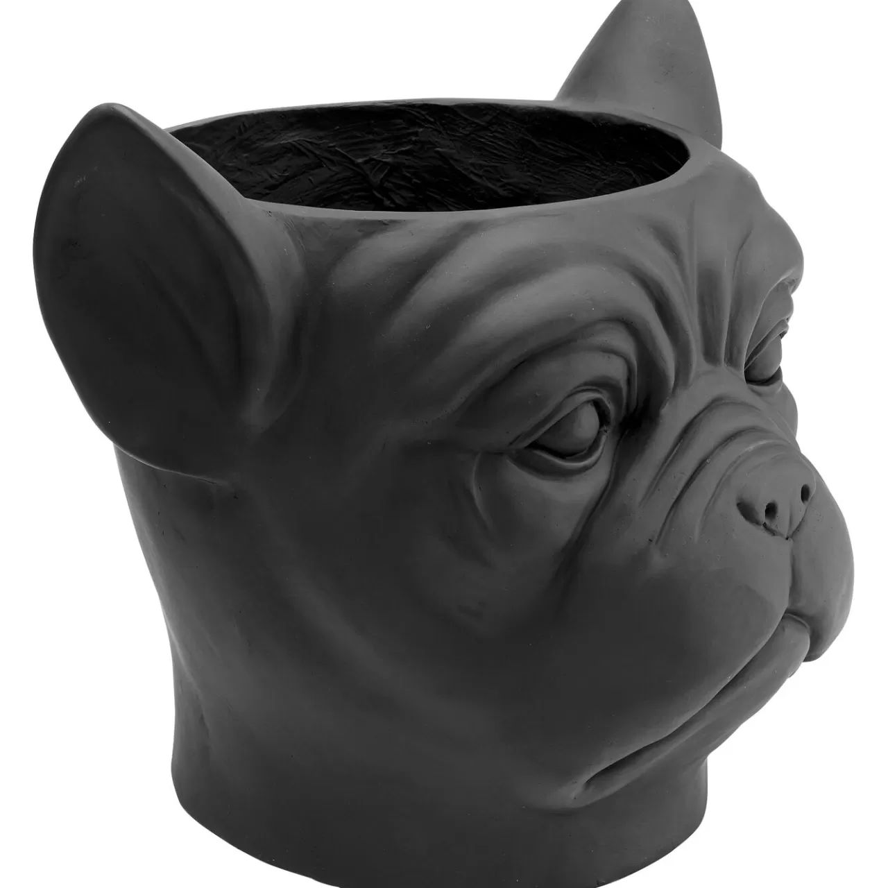 Cachepot Décoratif Bulldog Noir*KARE Design Outlet