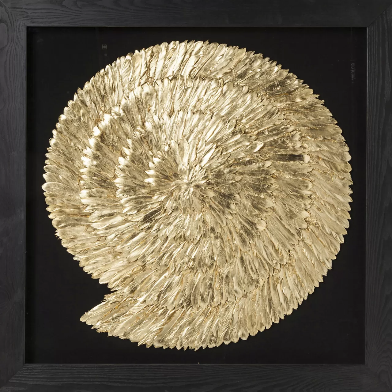 Cadre Décoratif Golden Snail 120X120Cm*KARE Design Best Sale