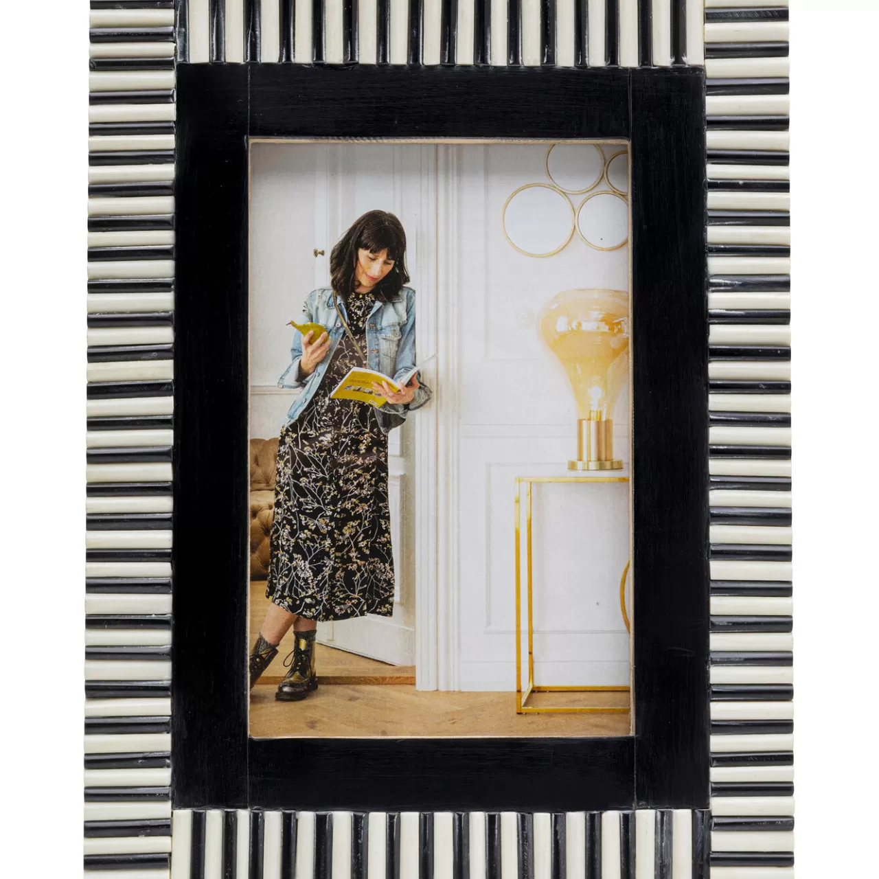 Cadre Photo Zebre 10X15Cm*KARE Design Fashion