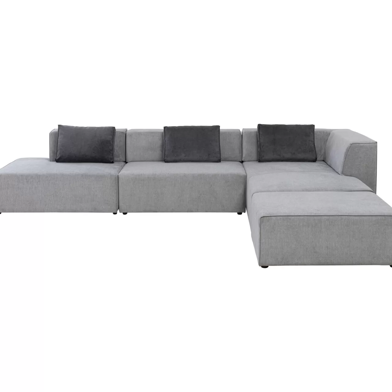 Canapés D Angle Infinity Atlanta Gris Droite*KARE Design New