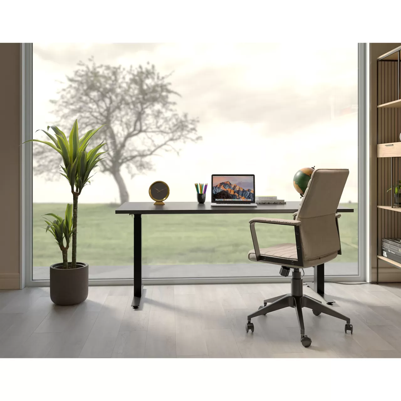 Chaise De Bureau Labora Dossier Bas Pebble*KARE Design Fashion