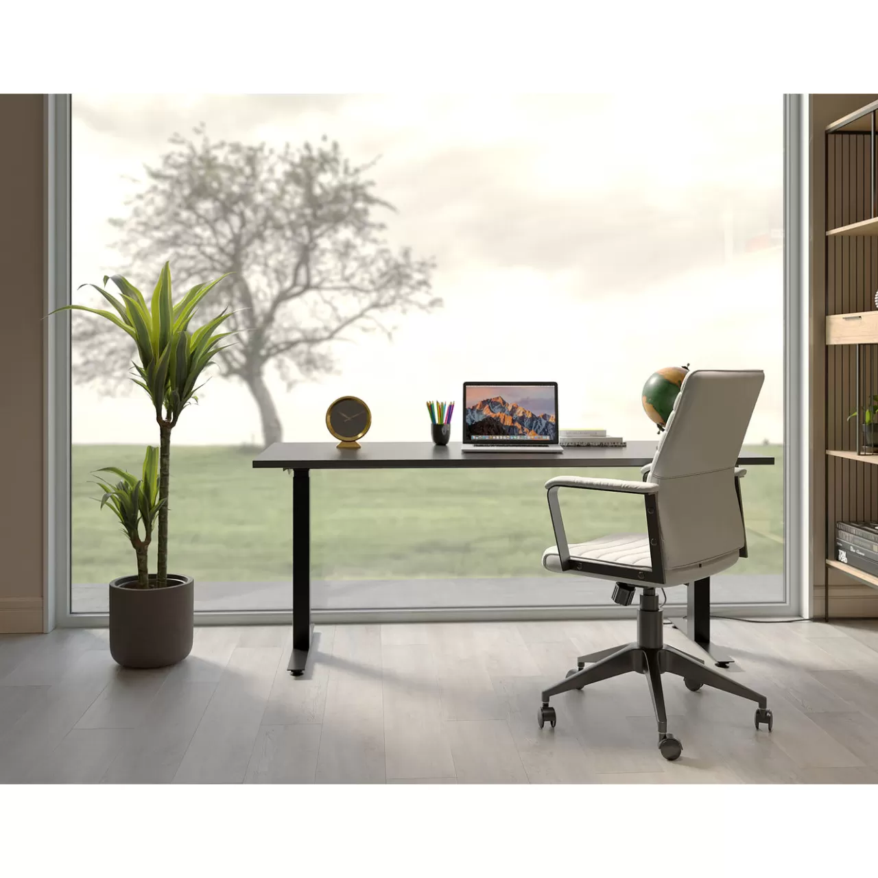 Chaise De Bureau Pivotante Labora Blanc*KARE Design Online