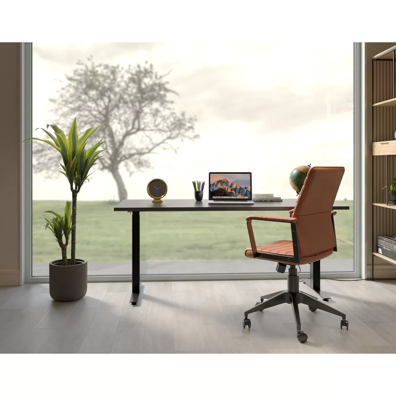 Chaise De Bureau Pivotante Labora Marron*KARE Design Fashion