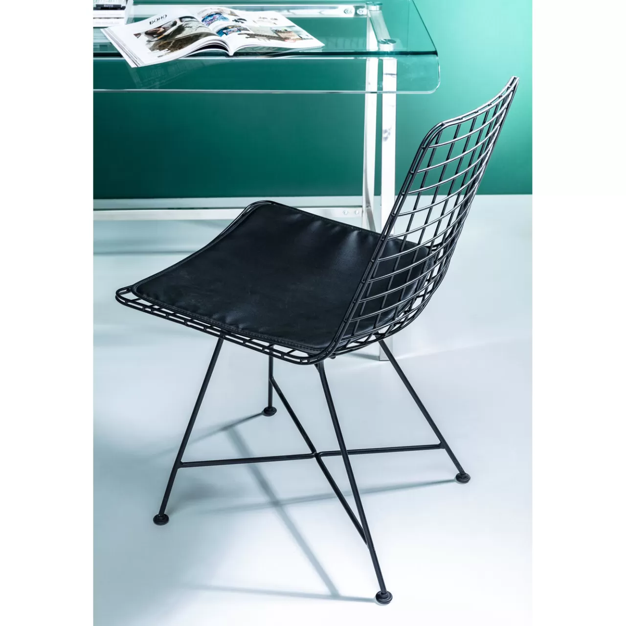 Chaise Grid Noir*KARE Design Best Sale