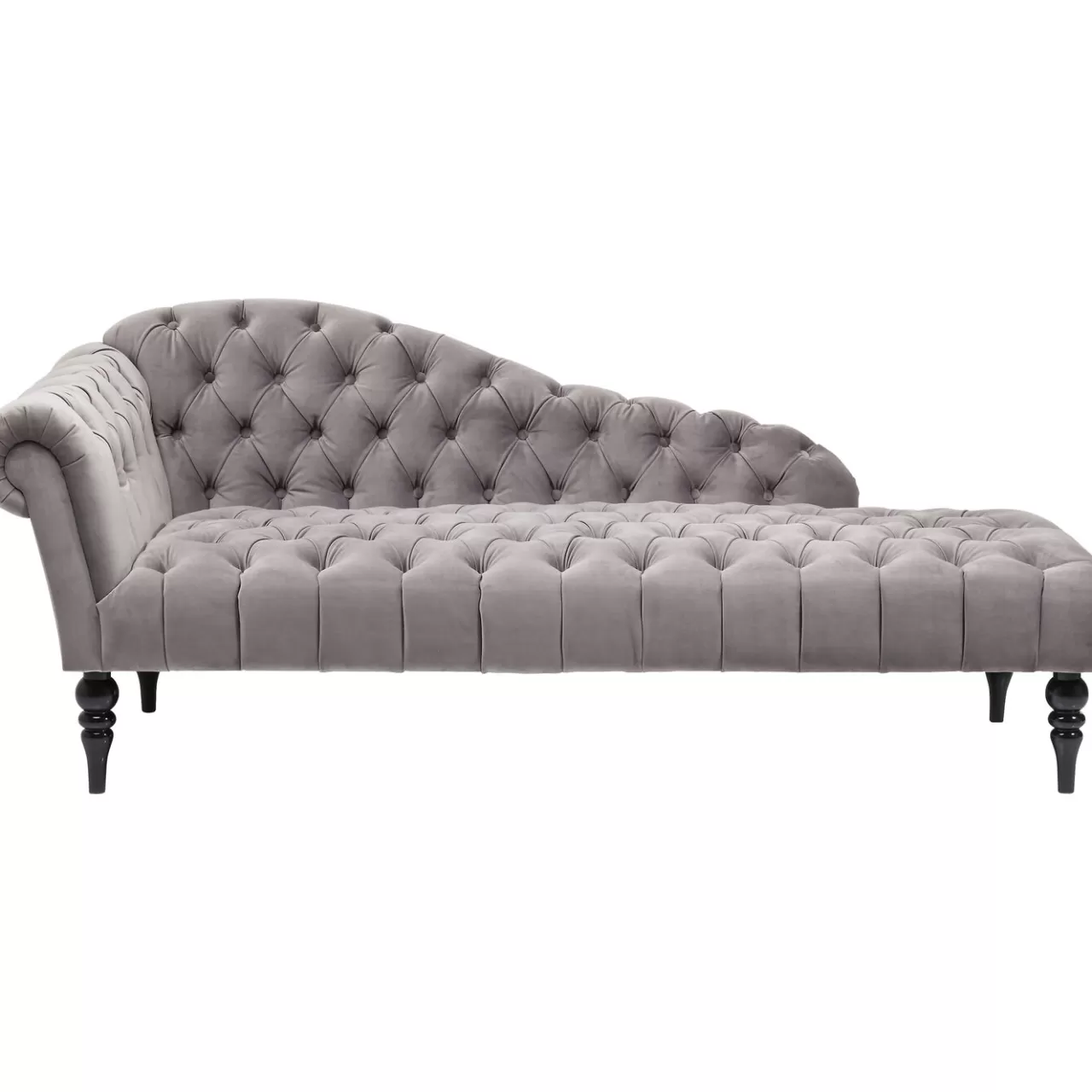 Chaise Longue Desire Gris Argente*KARE Design Outlet