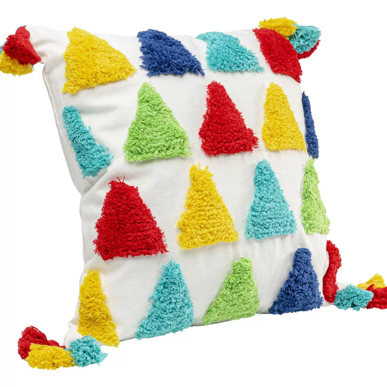 Coussin Colourful Triangles 45X45Cm*KARE Design New