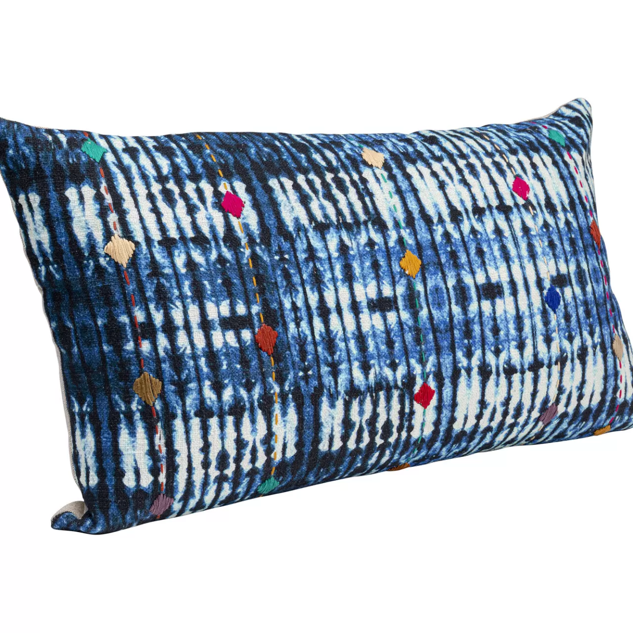 Coussin Desna Patchwork Bleu 60X35Cm*KARE Design Best Sale