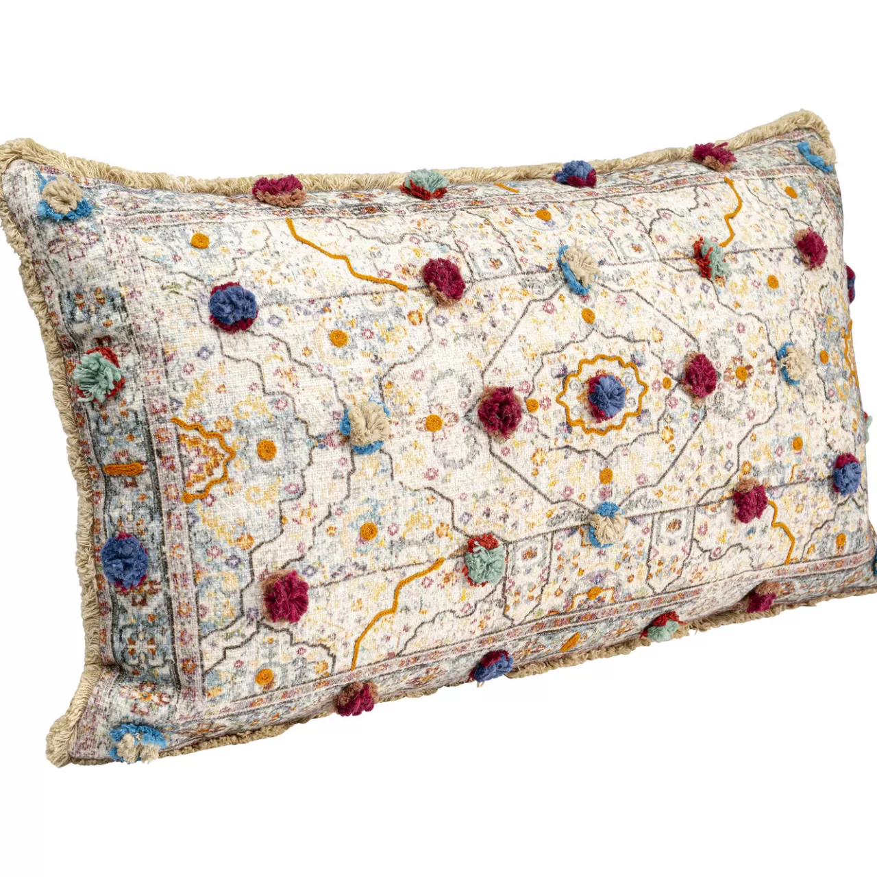 Coussin Desna Patchwork Creme Multi 60X35Cm*KARE Design Best Sale