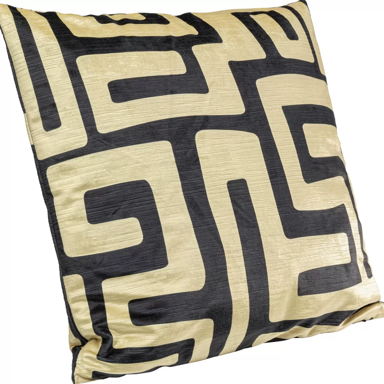 Coussin Labyrinth Noir 45X45Cm*KARE Design Cheap