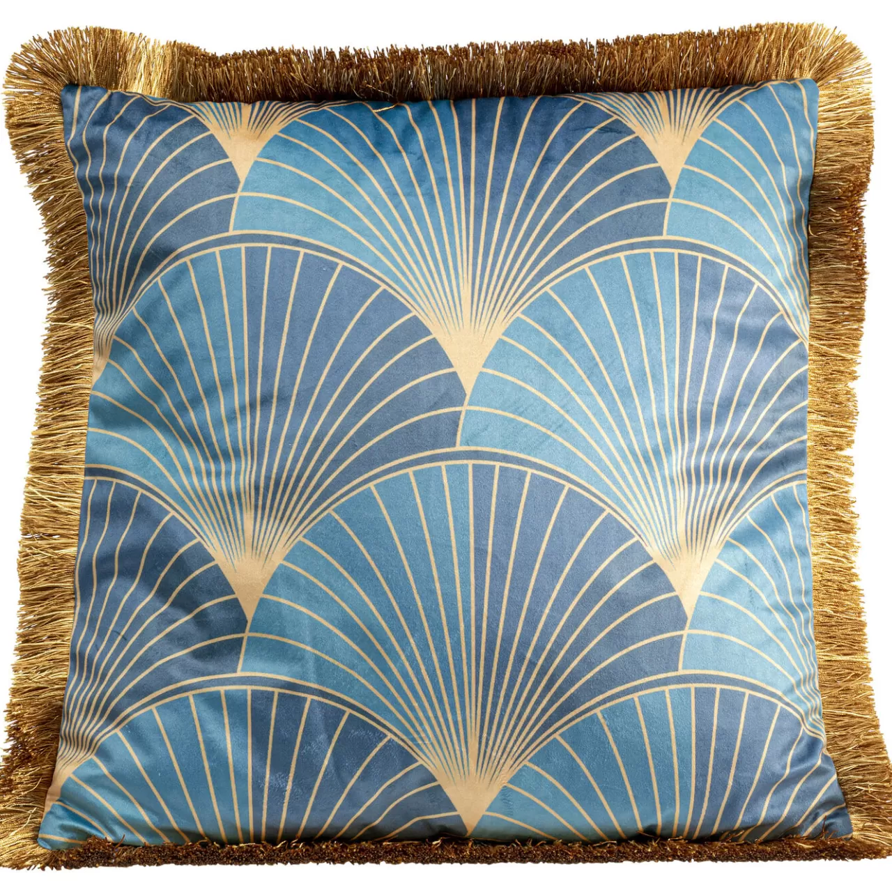 Coussin Leaves Fringe 45X45Cm*KARE Design Best