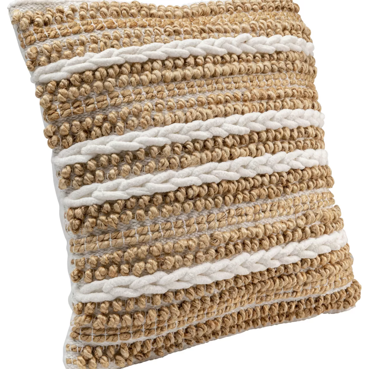 Coussin Loop Beige 45X45Cm*KARE Design Online