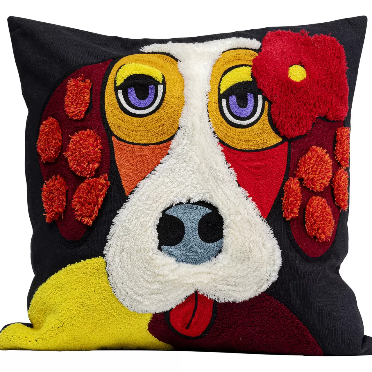 Coussin Make Up Dog 45X45Cm*KARE Design New