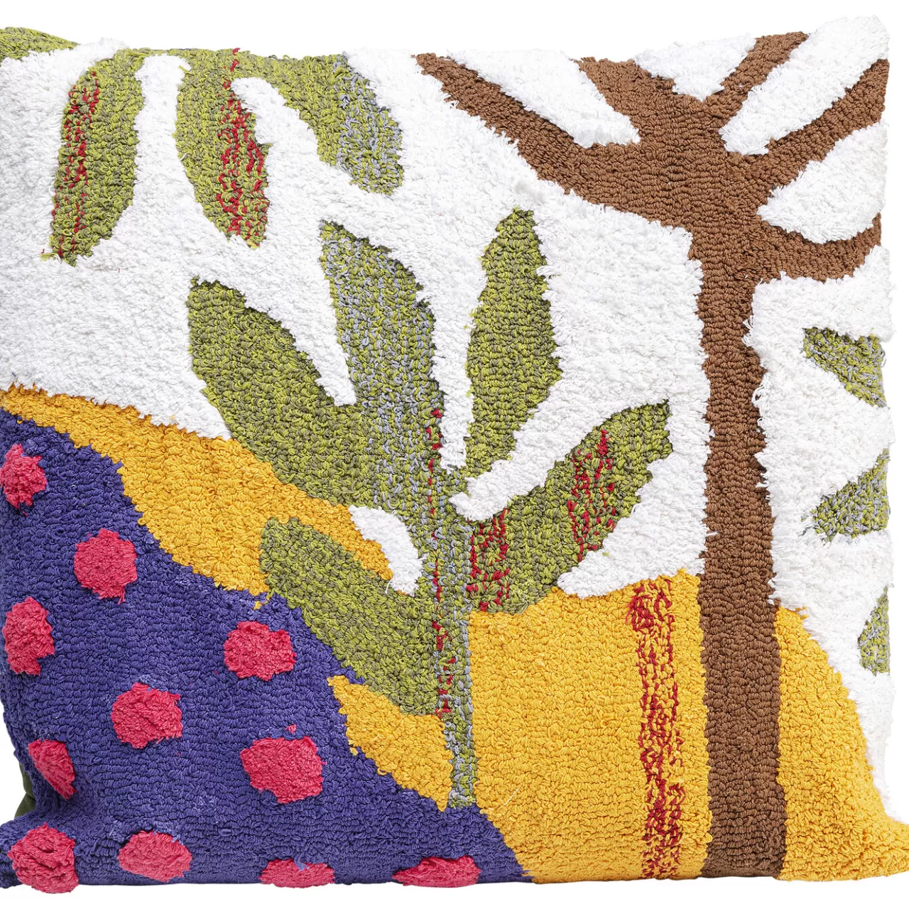 Coussin Tufted Trees 50X50Cm*KARE Design Outlet