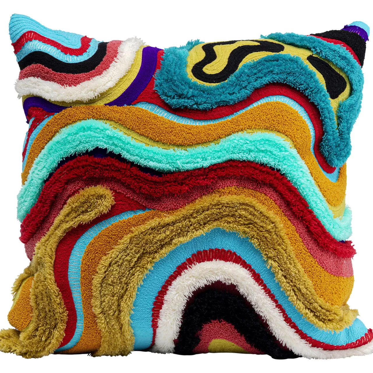 Coussin Waves Multi 45X45Cm*KARE Design Online