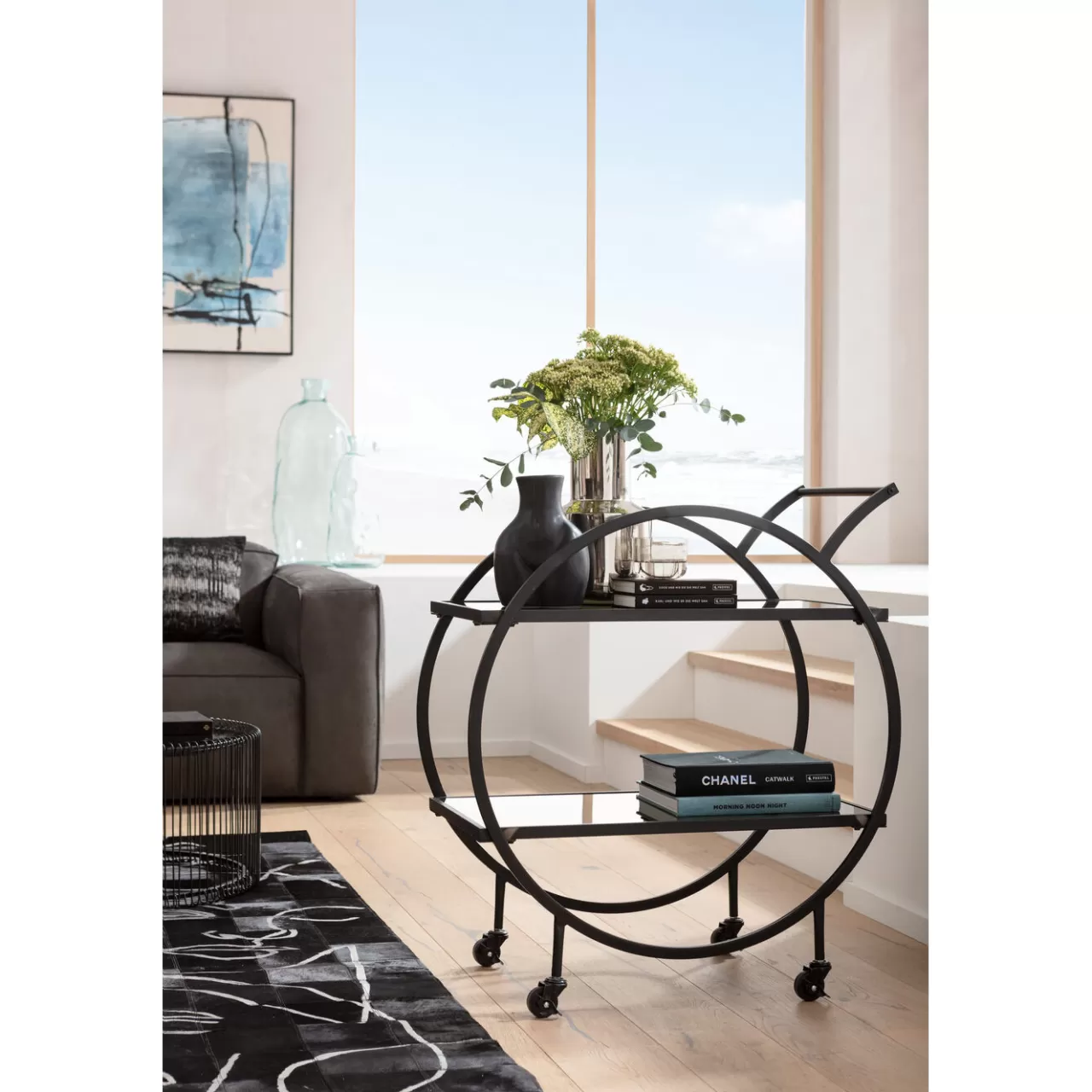 Desserte Loft Noir*KARE Design Cheap