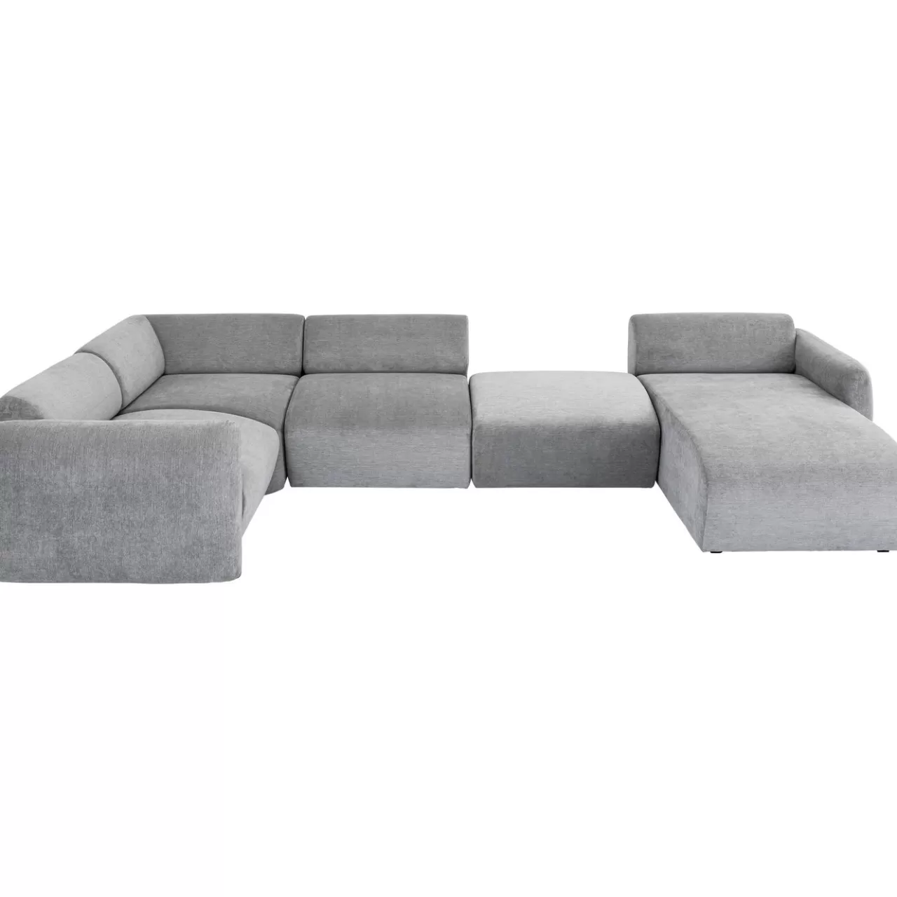 Ensemble De Canapés 2 Lucca Gris Droite 328Cm*KARE Design New