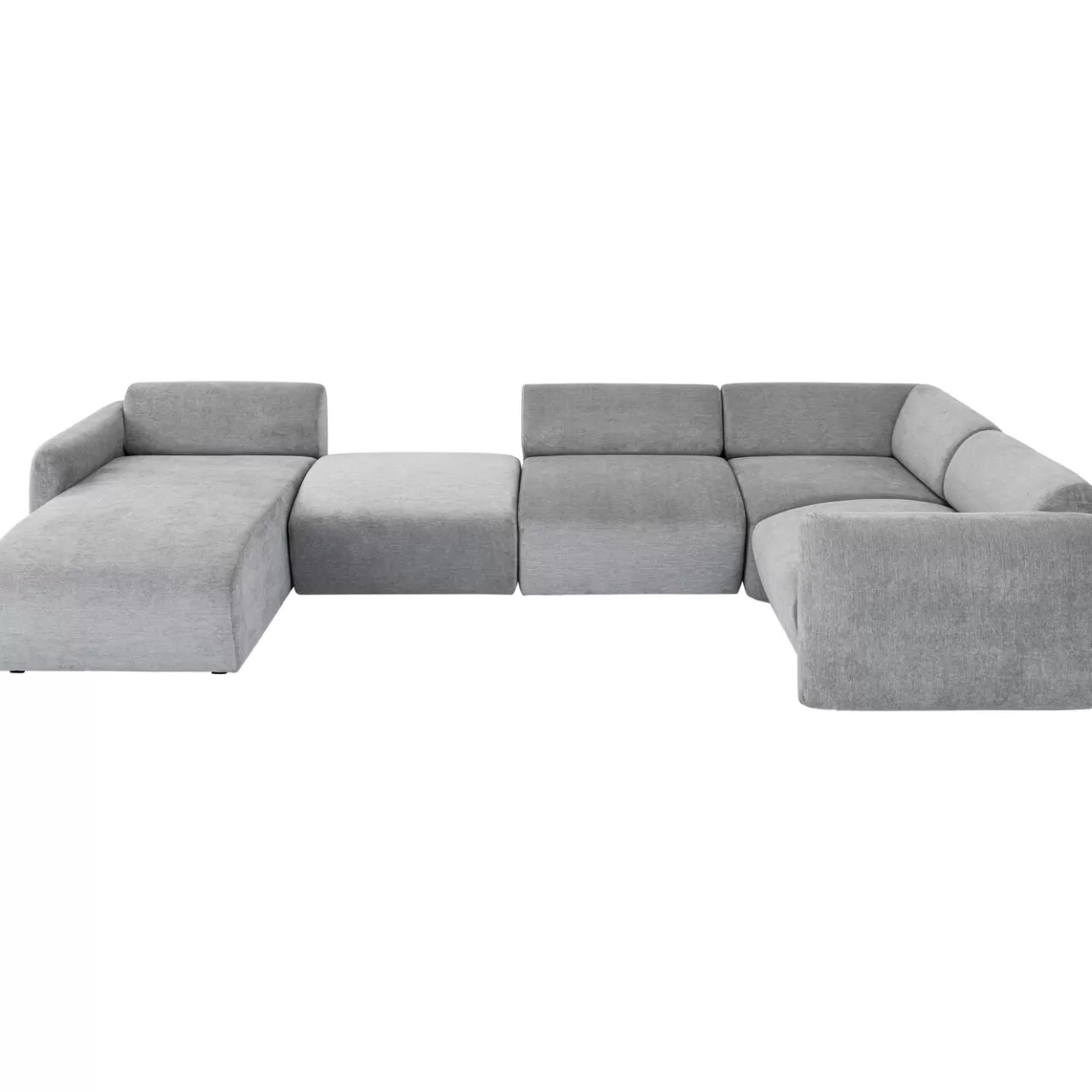 Ensemble De Canapés 2 Lucca Gris Gauche 328Cm*KARE Design Outlet