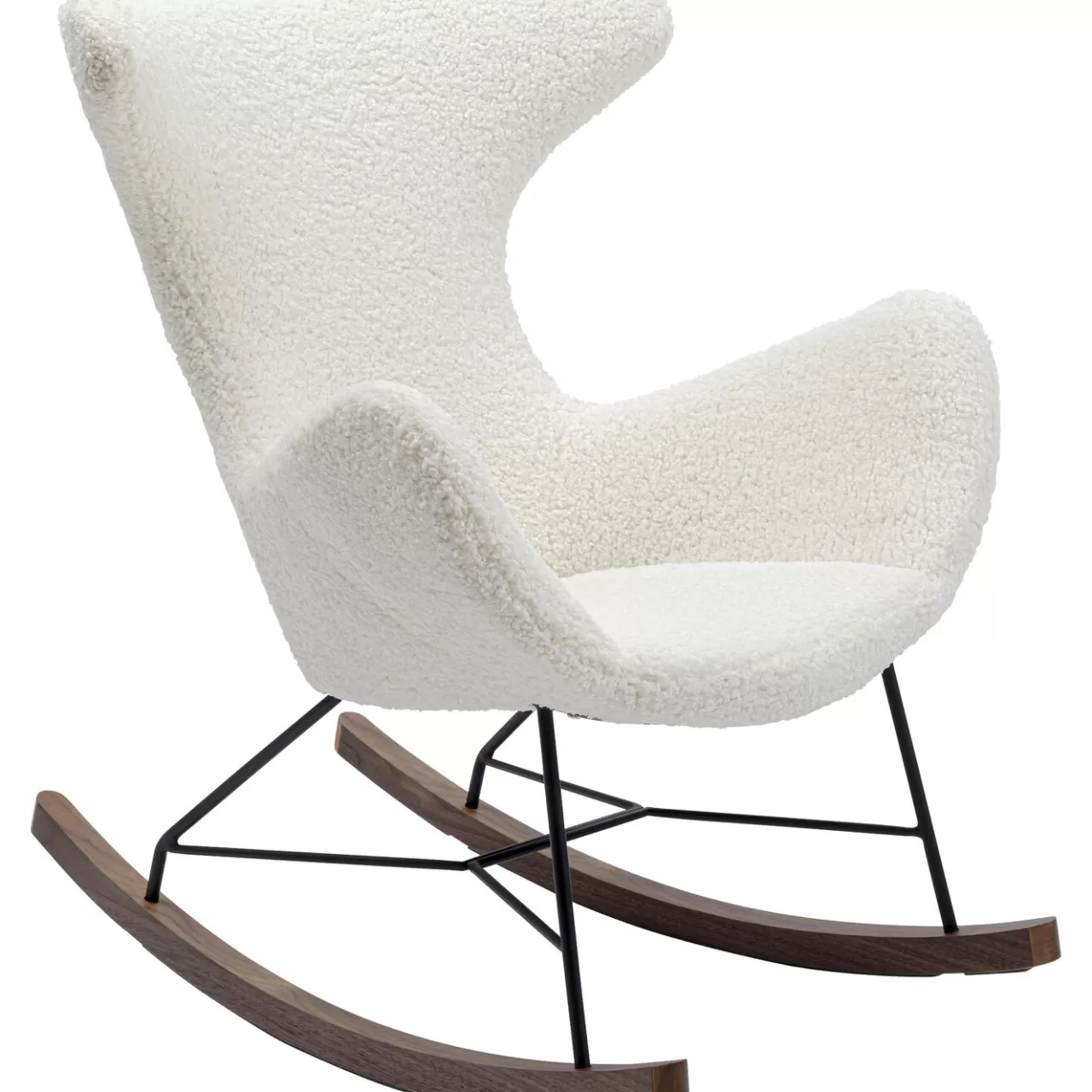 Fauteuil À Bascule Balance Blanc*KARE Design Flash Sale