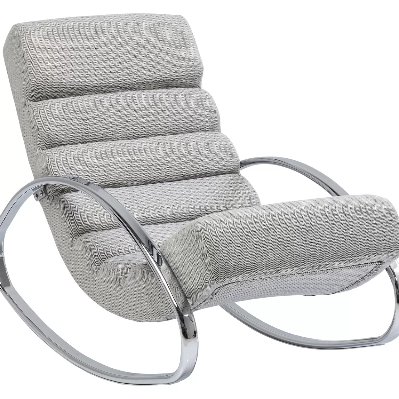 Fauteuil À Bascule Manhattan Grey Beige*KARE Design Store