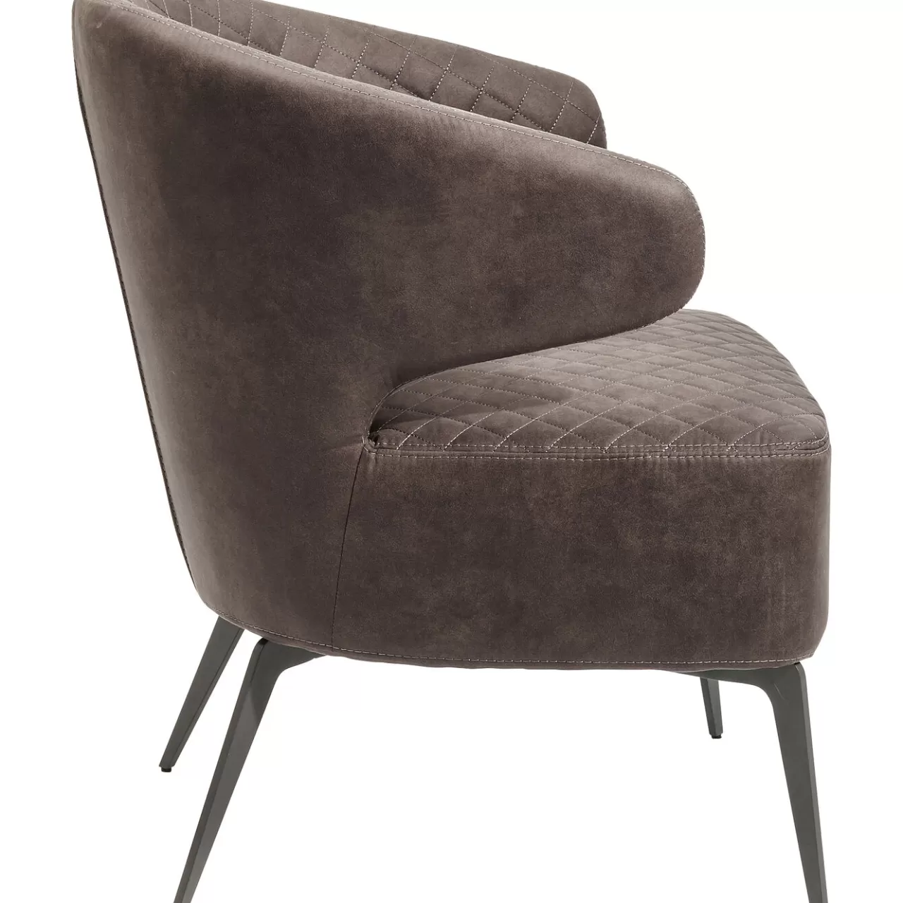 Fauteuil Amsterdam Gris*KARE Design Sale