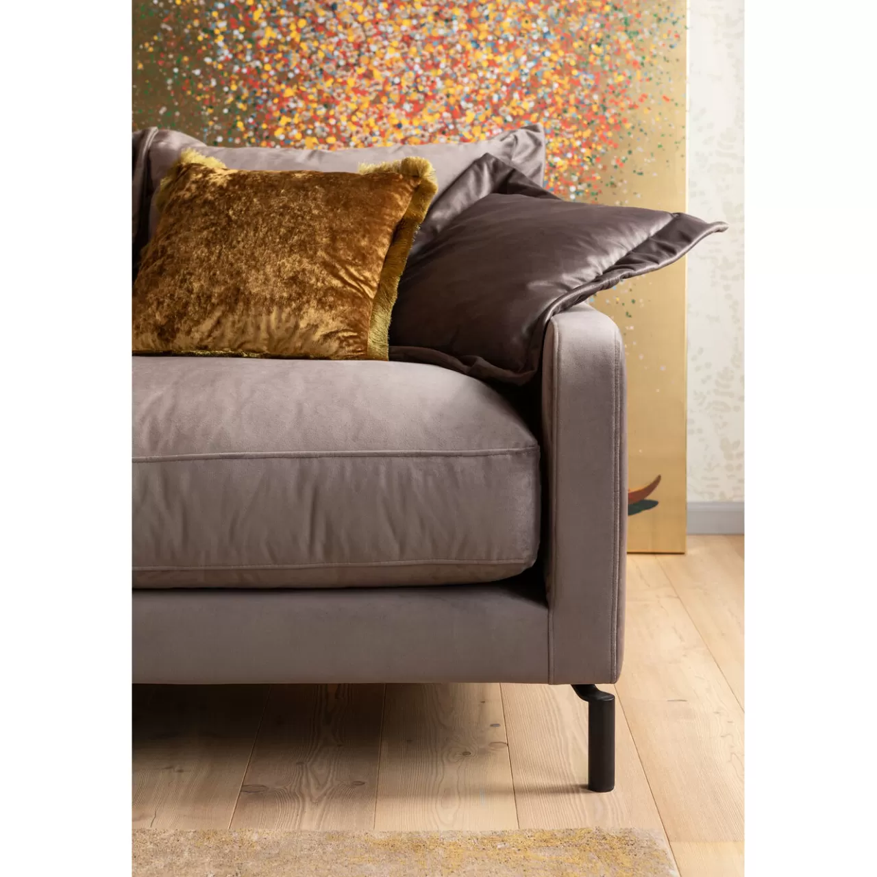 Fauteuil Lullaby Taupe*KARE Design Outlet