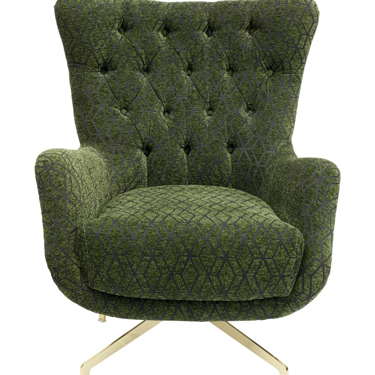 Fauteuil Pivotant Bellini Vert*KARE Design Flash Sale