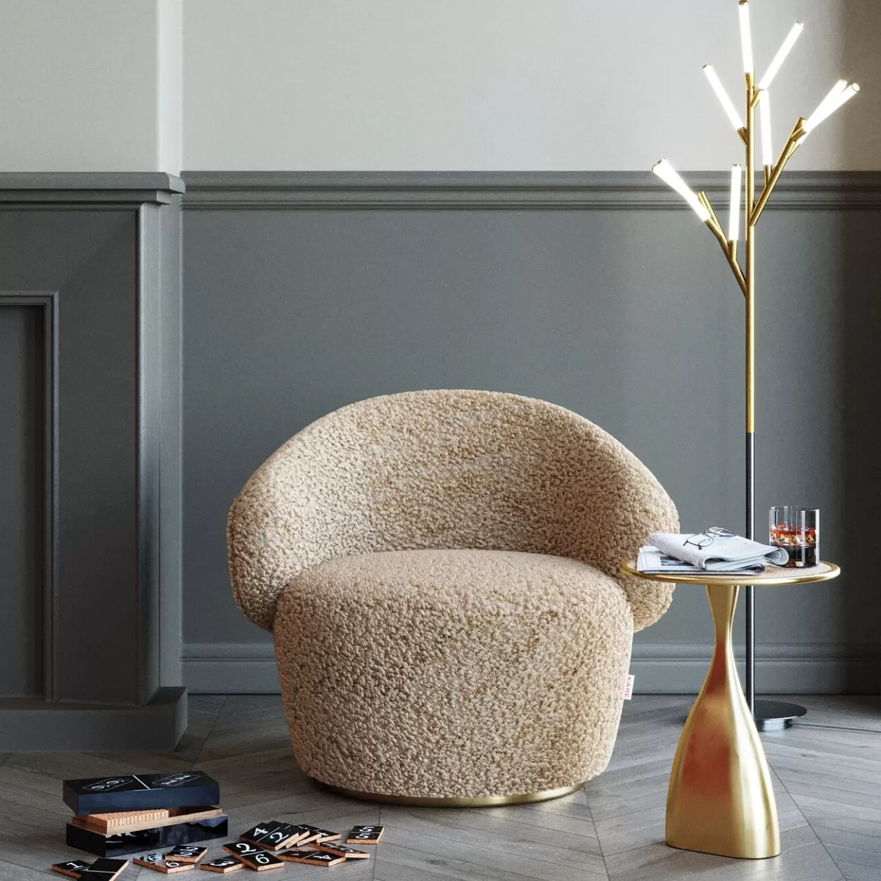 Fauteuil Pivotant Carella*KARE Design Flash Sale