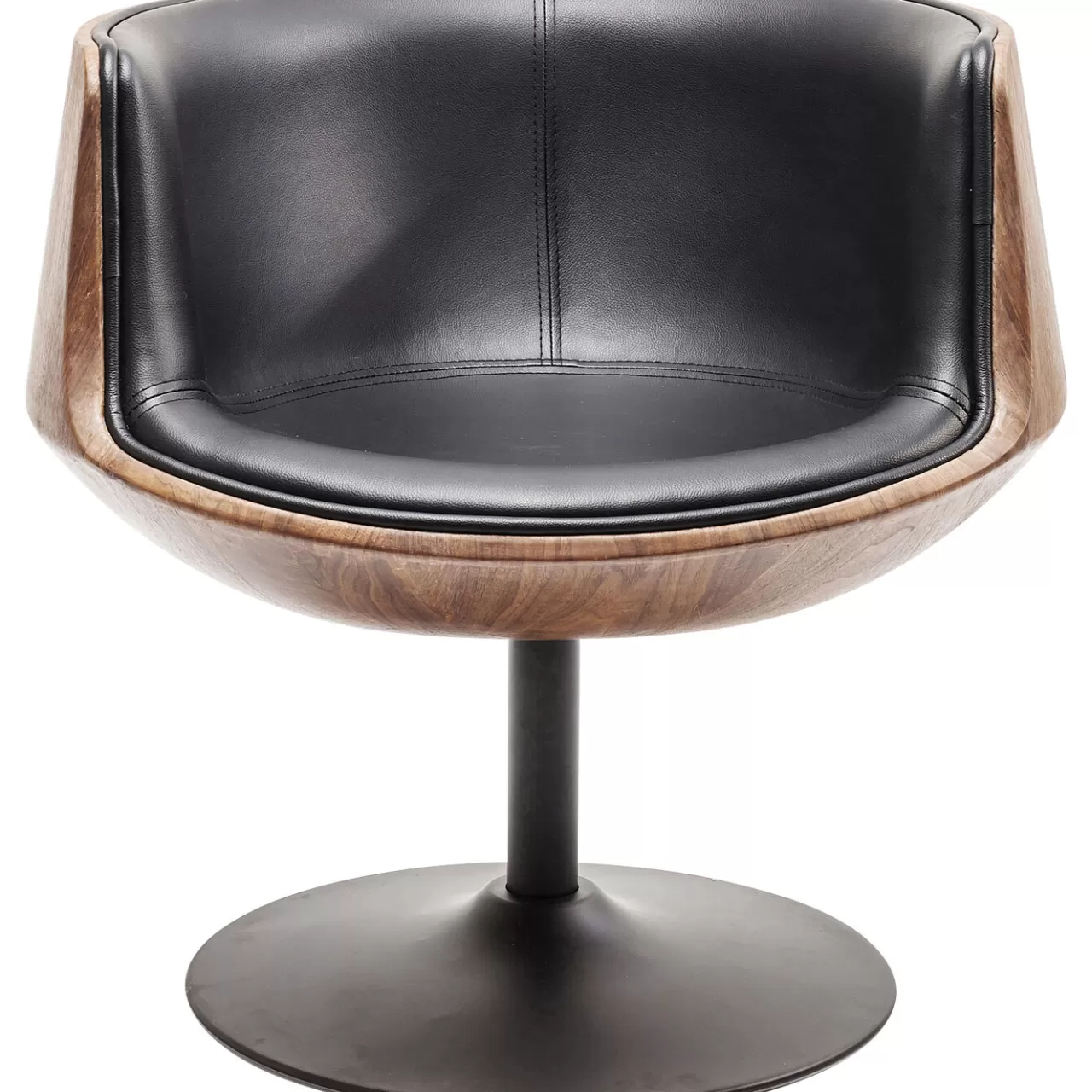 Fauteuil Pivotant Club Noyer*KARE Design New